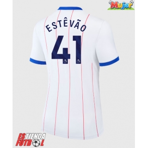 Chelsea Estevao Willian #41 Tercera Equipación Mujer 2026-27 Manga Corta